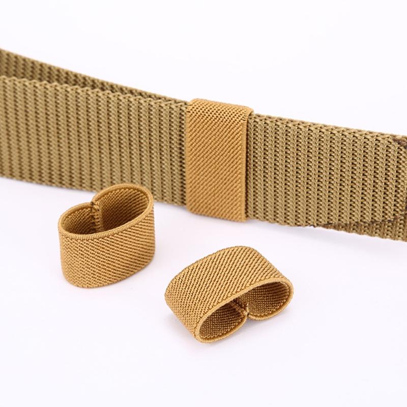 Product Introduction of Multifunctional Nylon Belt Elastic Ring Accessories Mini Intermediate Finger Ring Outdoor Backpack Arrangement Belt 12