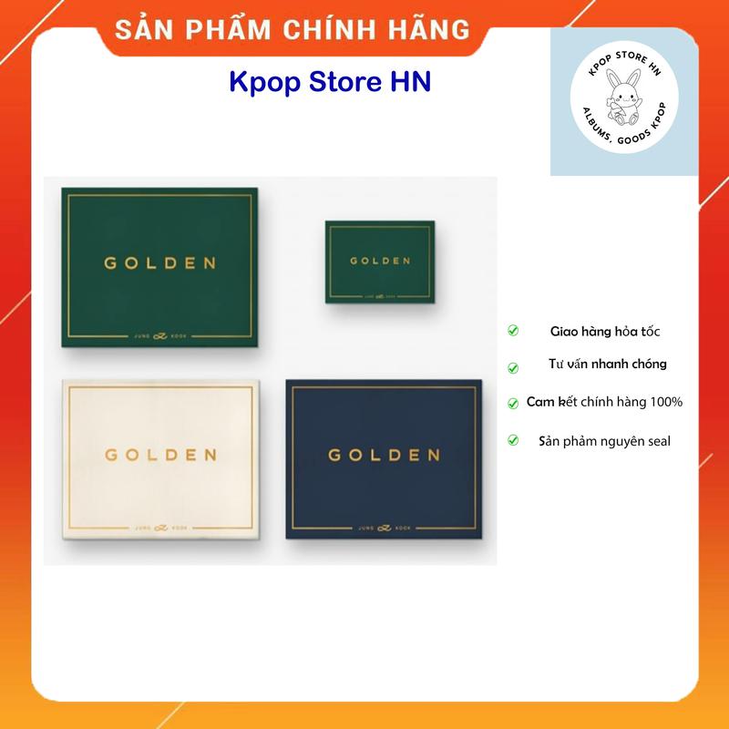 Album BTS Jungkook Golden nguyên seal