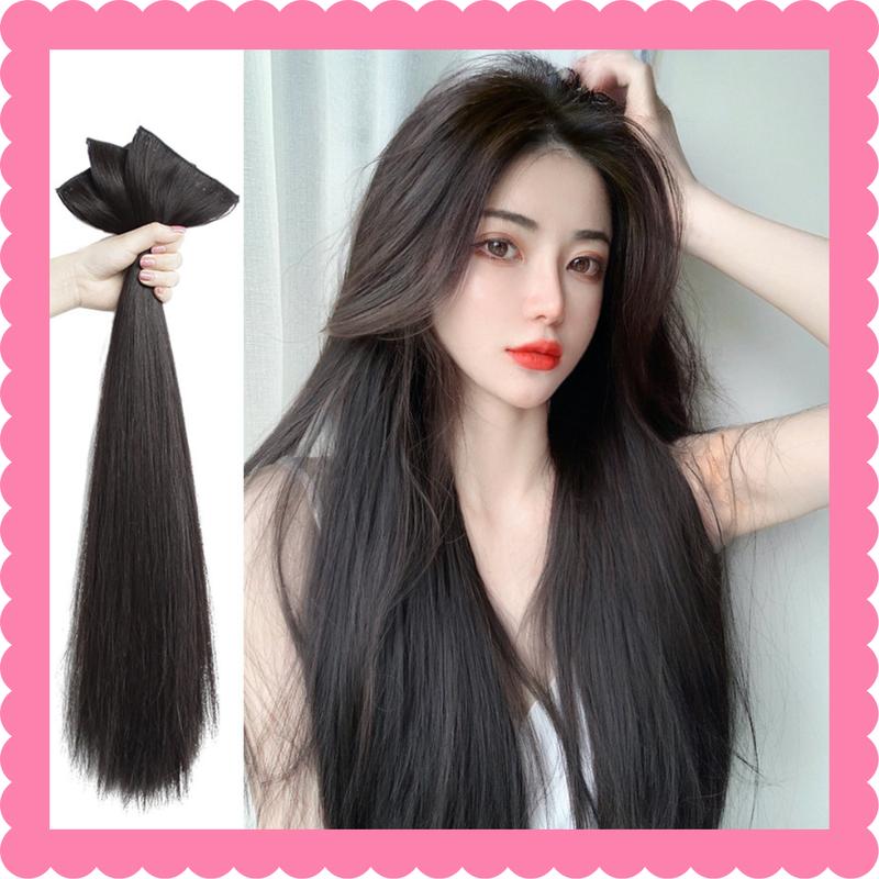 Tóc giả Minota tóc kẹp 3 dải thẳng mượt mà làm dày và dài tóc nhanh chóng T03