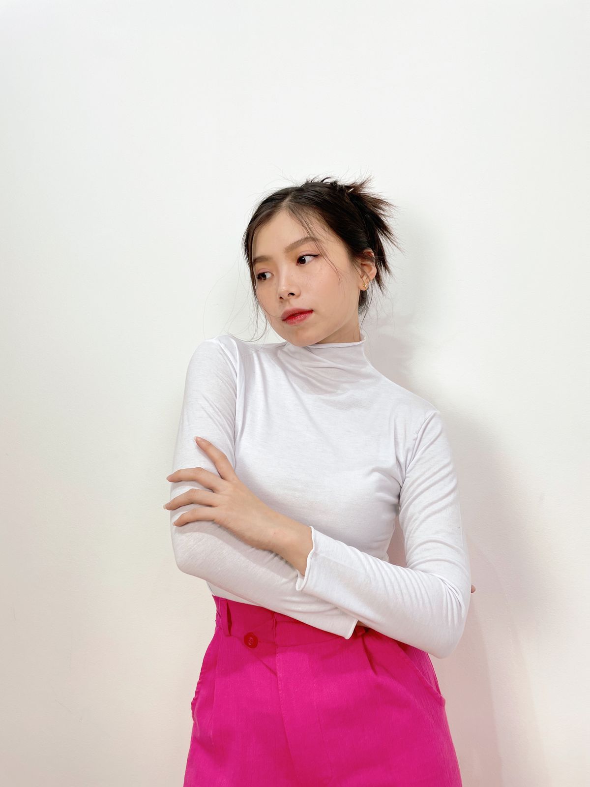 Baju Manset Wanita - Atasan Kaos Manset Dalaman Hijab Muslim Manset Spandex  Panjang - Inner Nyaman