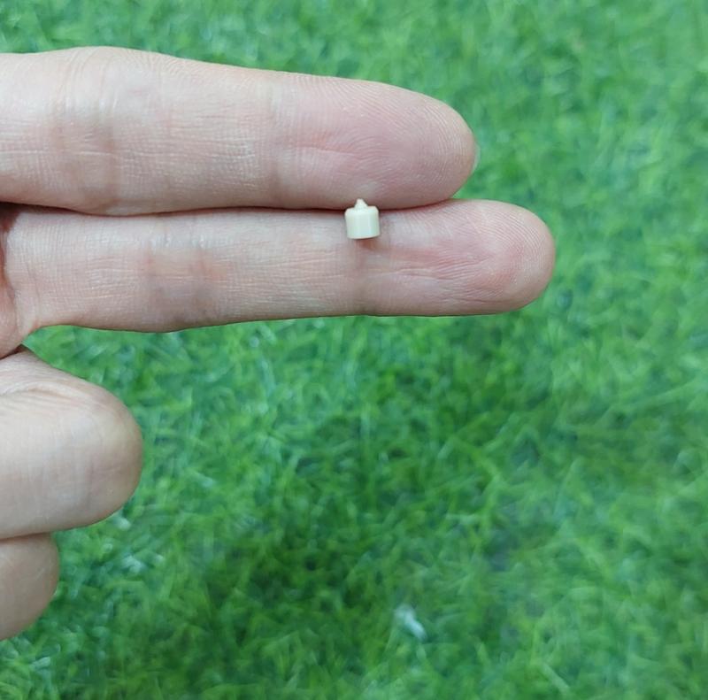 Product Introduction of Nhựa peek, Nhựa Peck Gắn Trụ Lò Xo Đĩa (3 Hạt) 4