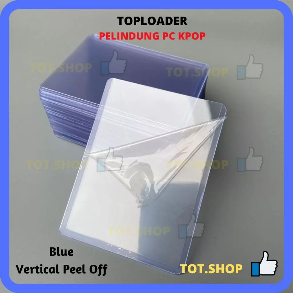 Blue Vertical Peel