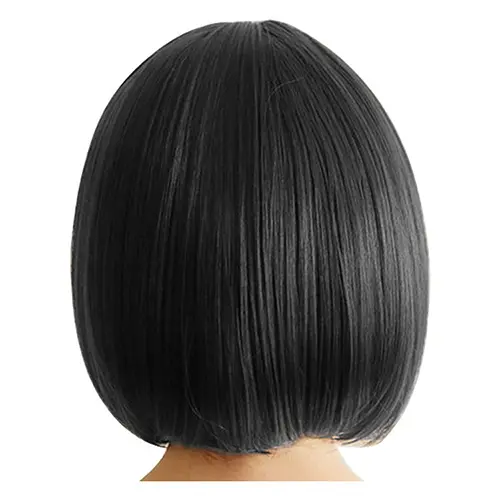 Tóc Giả Thời Trang Cho Nữ, Tóc Ngắn Thẳng, Đầy Đủ, Cosplay, Tiệc Tùng, Bob, Buổi Tối 5