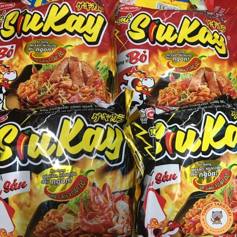 [COMBO] 5 Goi ,COMBO 10 GÓI ] mÌ NẤU SIUKAY CẤP Độ 7 127G