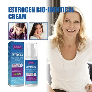 Estrogen Bio-Identical Cream Krim Pereda Estrogen Untuk Wanita Mengurangi Kelelahan Meringankan Kecemasan Stres Emosional Berkedip Menopause Progesteron Perawatan Kesehatan Tubuh