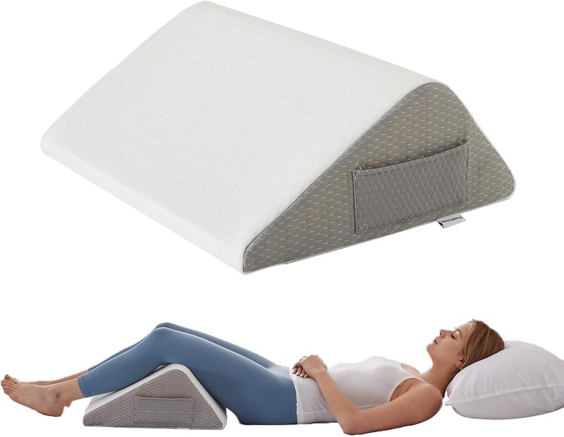 Bed wedge support pillow for back fashion pain