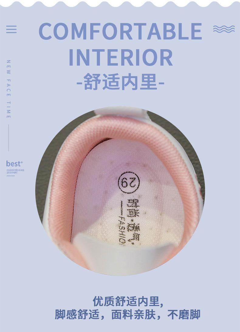 Product Introduction of Giày Da, Màu Trắng, Dành Cho Bé Gái, Thích Hợp Cho Mùa Xuân Và Mùa Thu, Giày Trẻ Em, Đế Bằng, Thoáng Khí, Thích Hợp Cho Bé Gái, Ván Trượt, Học Sinh Nữ, Thể Thao Thường Ngày Giày Một Lớp, Hợp Xu hướng 3