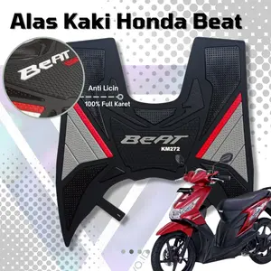 Alas Kaki Motor Beat Karbu / Karpet Beat th 2008 sd 2012 Anti Licin Dengan Bahan 100% Karet / Aksesoris Variasi Motor Honda Beat Karbu