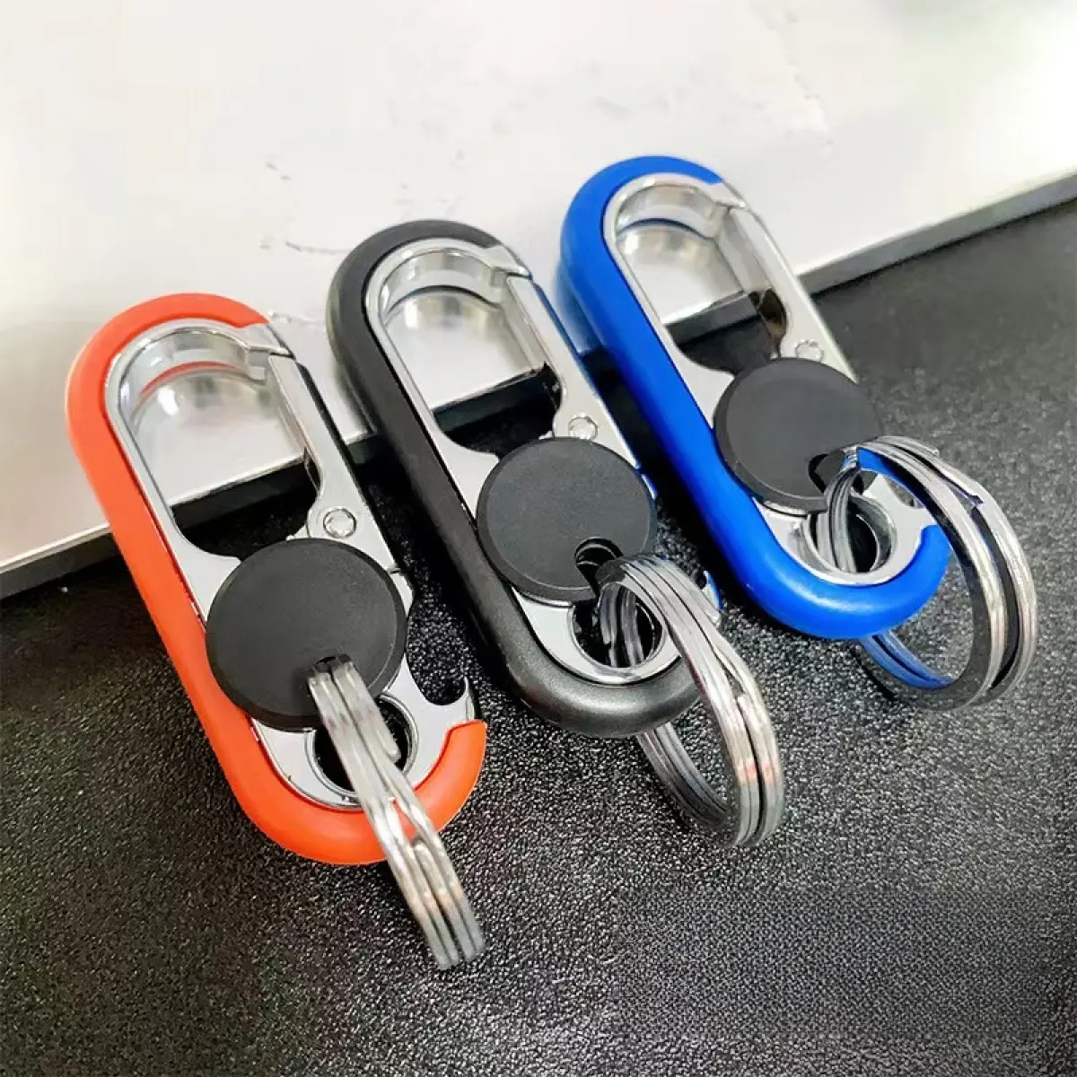 Mặt Dây Chuyền Móc Chìa Khóa Vòng Đôi, Hàng Mới Về Bán Chạy, Quà Tặng Cho Nam, Móc Chìa Khóa Xe Hơi, Chất Liệu Kim Loại, Kiểu Treo Thắt Lưng, Móc Chìa Khóa Doanh Nhân Móc Khoá Móc Chìa Khoá Nữ Móc Khóa