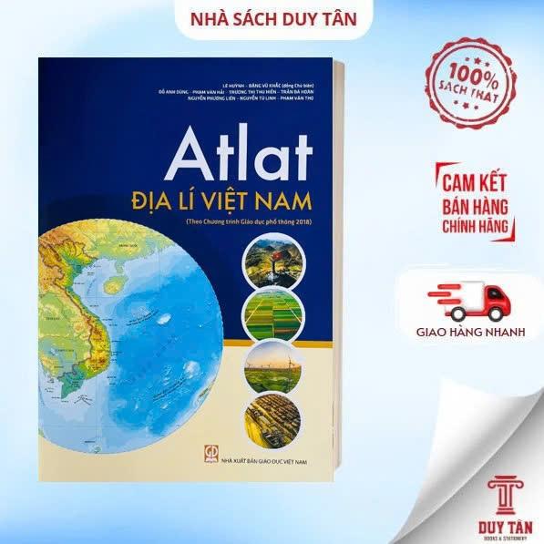 Sách - Atlat Địa Lí Việt Nam theo chương trình giáo dục phổ thông 2018 (bản mới) - NXB Giáo Dục Việt Nam