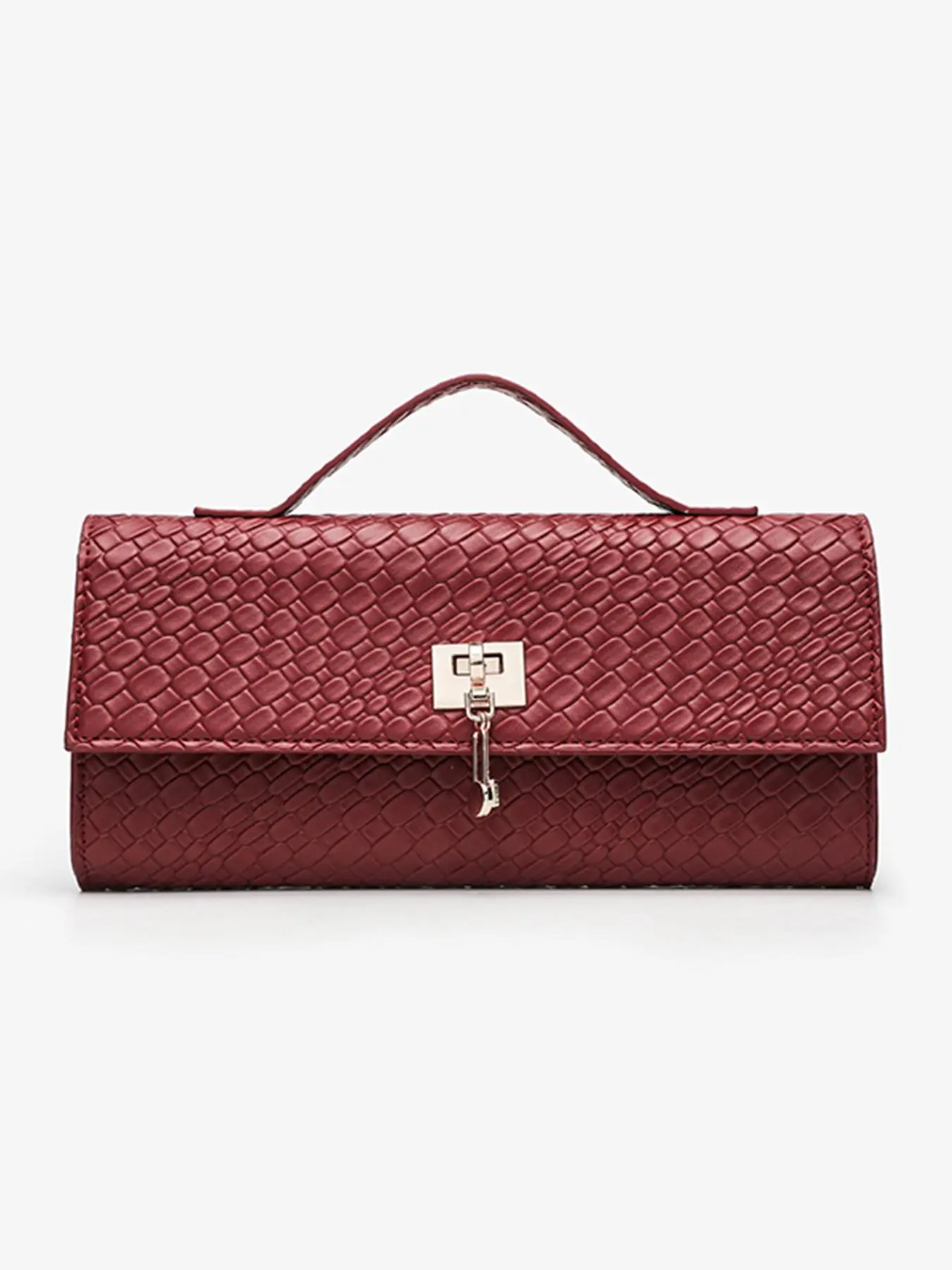 Women's Elegant Quilted Design Clutch Bag, Fashionable Solid Color Handbag for Party, Casual Trendy Versatile High-quality Daily Commuting Bag
