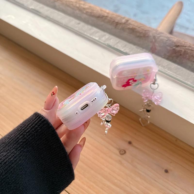 Product Introduction of Cute Cartoon Disney Snow White Alice Mickey Mouse Labubu Earphone Case For Airpods 4 1 2 3 Pro 2 Protective Soft TPU Cover 15