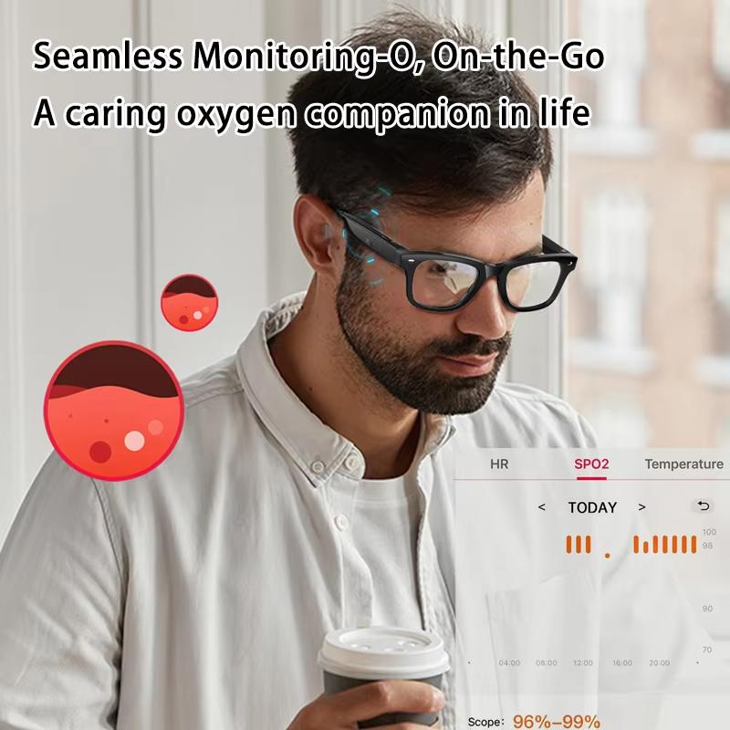 AI Glasses Smart Glasses Voice Call Music Playback Sport Pedometer Sunglasses AI Dialogue Language Translation Bluetooth Glasses - Image 2