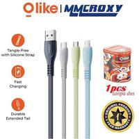 Gambar Olike D312 Kabel Data Charger Fast Charging 2.4A - D312C USB-C dari MMCROXY Kota Administrasi Jakarta Pusat 1 Tokopedia