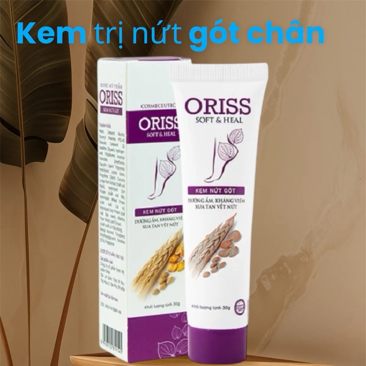 Kem trị thoa Nứt gót chân