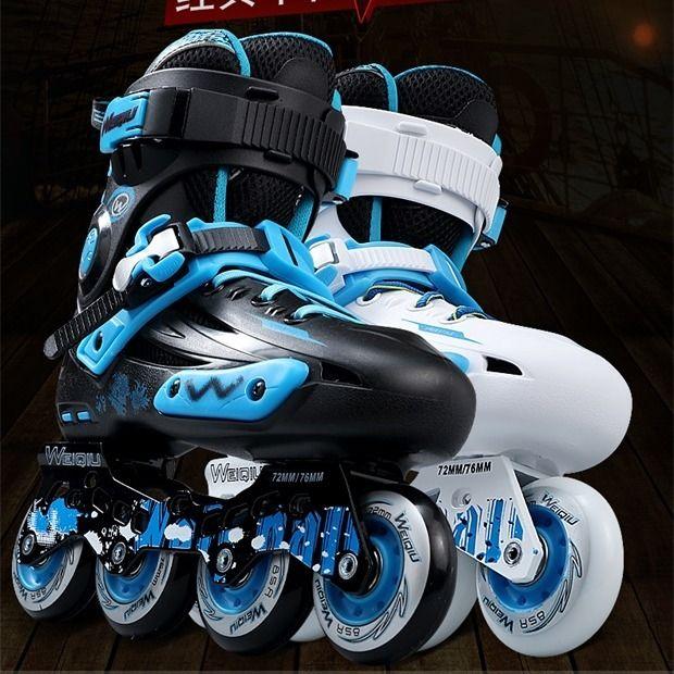 Roller Skates For Adults Inline Skates Single Row Roller Skates Youth Fancy Flash Skates Beginner 2