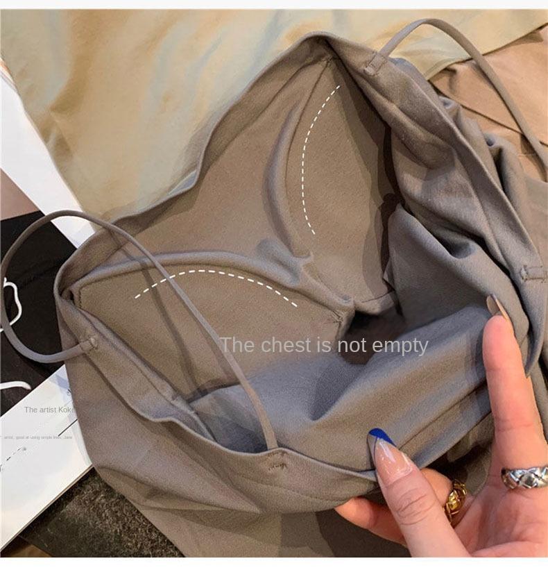 Product Introduction of Áo Vest Hai Dây Có Đệm, Phong Cách Hàn Quốc, Dành Cho Nữ, Có Thể Mặc Bên Trong Hoặc Mặc Ngoài Trời, Áo Ngực Định Hình Lưng Mùa Hè, Đồ Lót Một Mảnh, Mỏng Mm, Thích Hợp Mặc Ngoài Trời, Áo Ống Top Women 13
