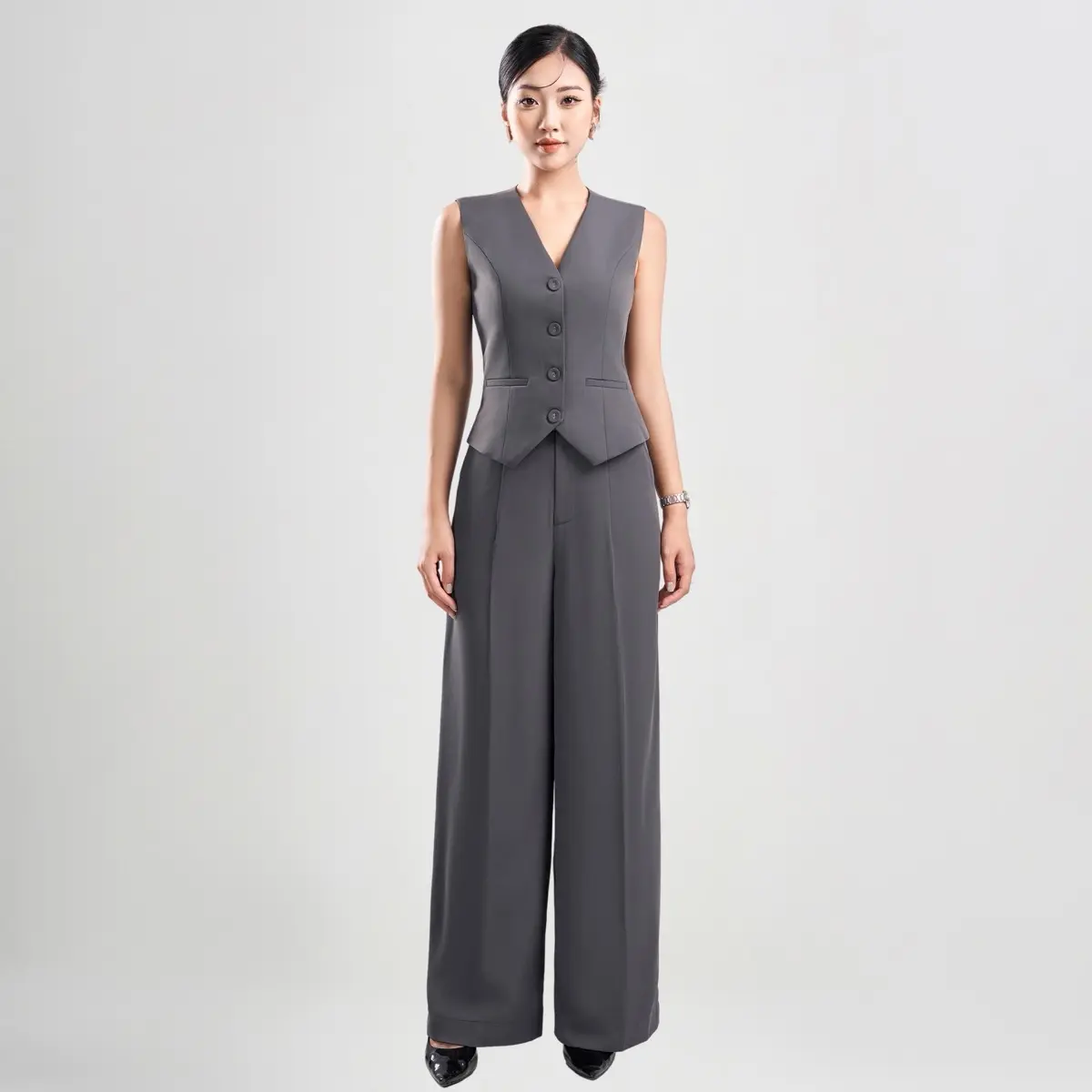 DARLIN’ WIDE TROUSER - Quần suông nữ ống rộng - 2 forms Suông Lửng và Suông Dài phù hợp nhiều kiểu dáng