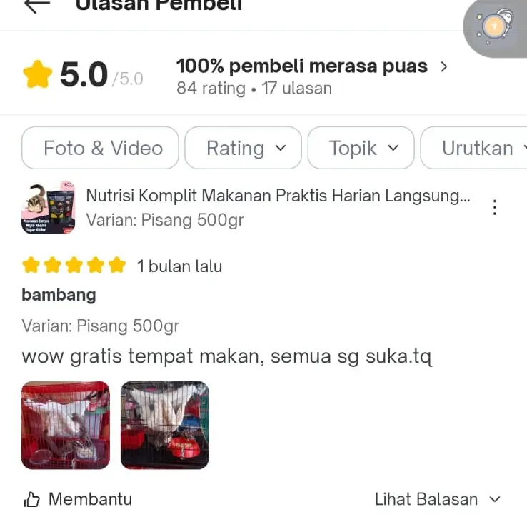 Nutrisi Komplit Makanan Praktis Harian Langsung Seduh Sugar Glider 500gr 1