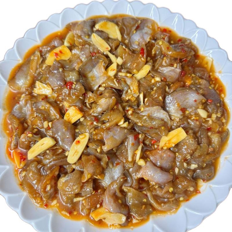 Hủ 500g Mắm sặc thái Phi Lê trộn sẵn gia vị tỏi ớt có thêm tỏi sắt lát phi lê hết phần xương cứng_ còn xương nhỏ li ti nhưng ko đáng kể . vị Vừa ăn . Food ngon