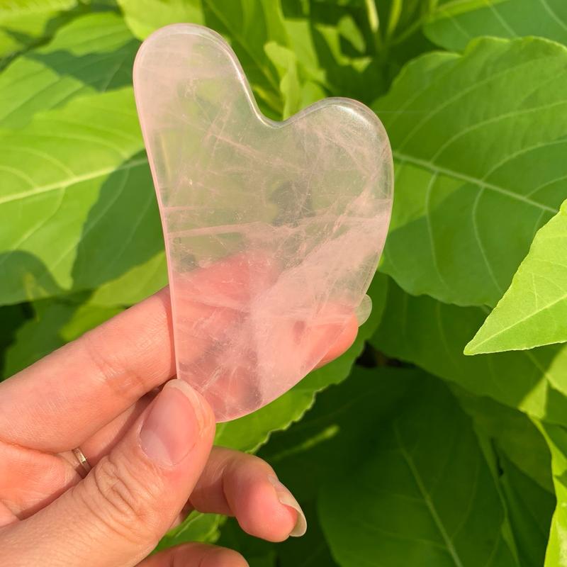 Đá Guasha massage thạch anh