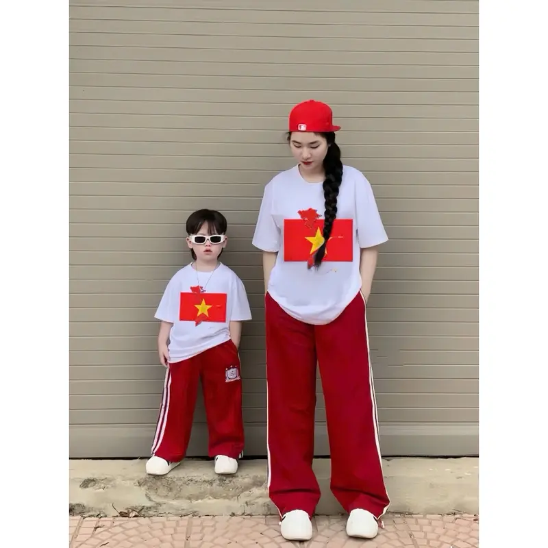 Áo phông cho bé hình Việt Nam,áo lá cờ tổ quốc,áo thun gia đình,TPKIDS.[M811] 3