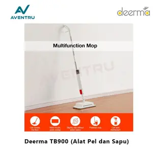 Deerma TB900 2in1 Alat Pel dan Sapu Sampah Lantai Semprot Spray Mop