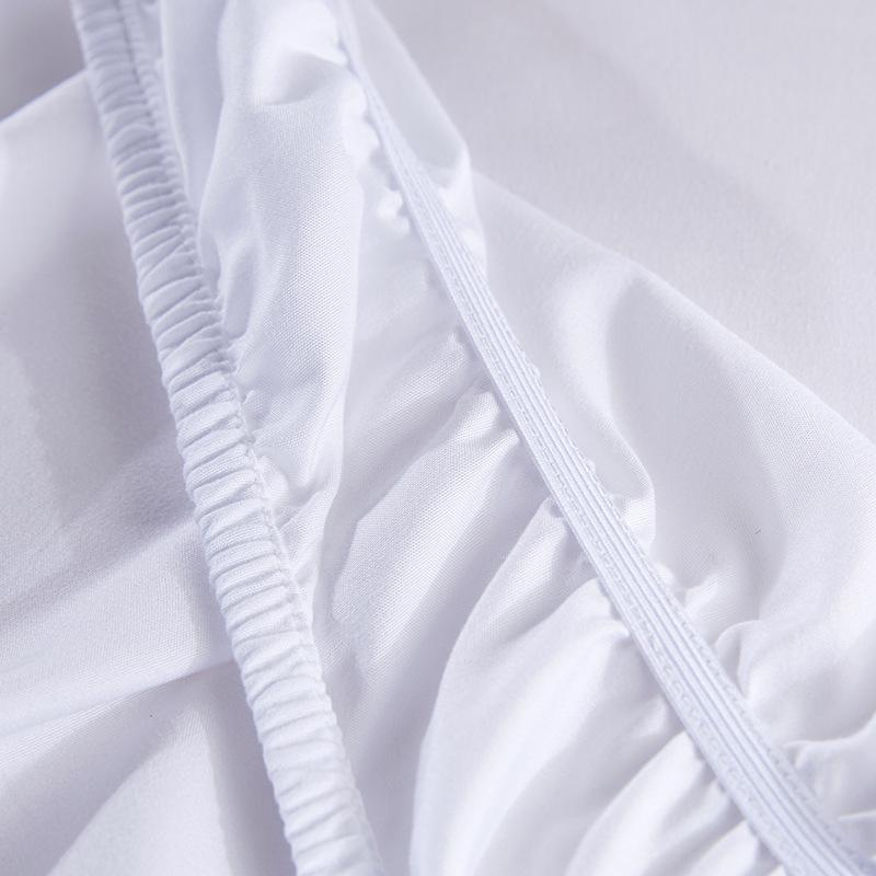 Product Introduction of Home Bedding Bed Skirt Elastic Bedsheet Bed Skirt Bed Cover Without Surface Couvre Lit Hotel Bedding Protector 21