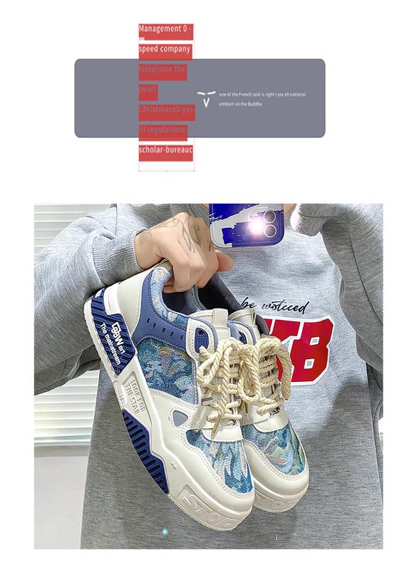 Product Introduction of JINTOHO Fashion Trend Running Sneakers for Men Comfort Hard-wearing Athletic Shoes Outdoor Lace-up Tenis Men Shoes 27