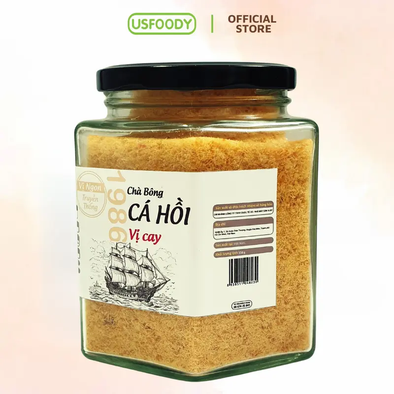 Chà bông cá hồi vị cay ngon khó cưỡng 5