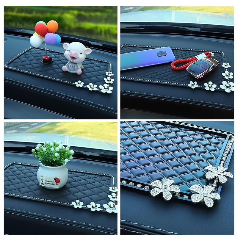 Product Introduction of Car Dashboard Anti-slip Mat Center Console Large Car Y8e2 Mat Mobile Mat Storage Mat Placemats U8H8 13