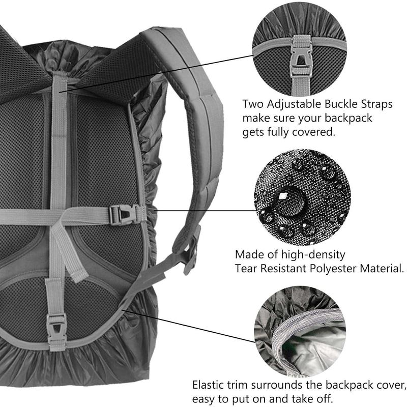 TikTok Shop: Waterproof Backcount Rain Cover, Upgraded Triple Waterproofing,  Antislip Cross Buckle Strap, Ultralight Compact Portable, for Hiking,  Camping, Biking, Outdoor, Traveling