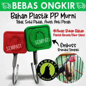 SEMPATI GANTUNGAN BUAH PISANG SAYUR SOTONG SANGKAR KANDANG BURUNG SEMPATI GTBS