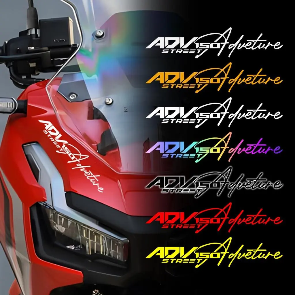 2PCS Reflective Vinyl Sticker for ADV150 ADV 150 Adv150 Adv 150 ...