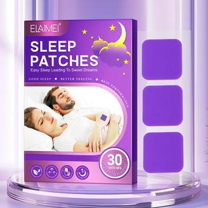 Sleep Patches with Melatonin, 30/60pcs/box Body Care Patches for Women & Men, Body Care Kits for Good Night's Sleep, Sleeping Sticker, Nighttime Aid, Healthcare, Sleep Leading, Better Feeling