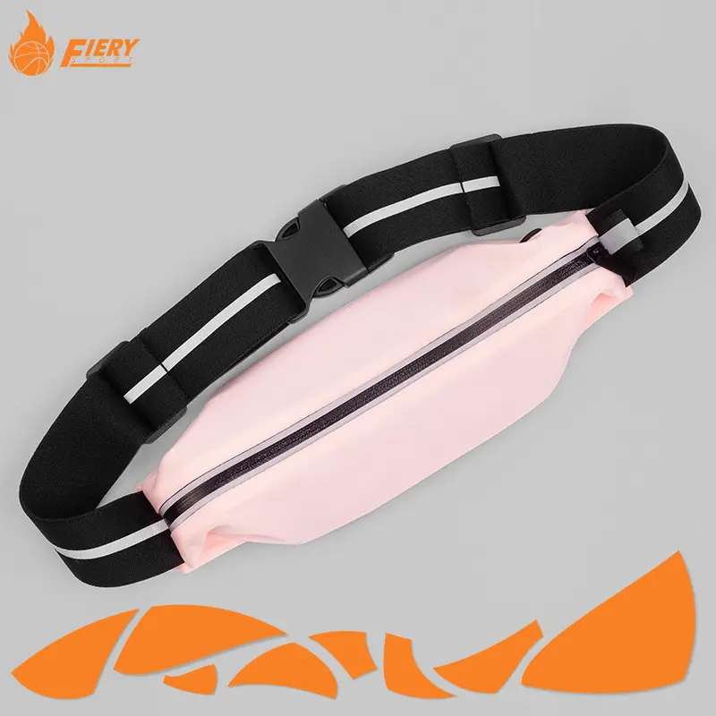 Tas Pinggang Olahraga Pouch Kebugaran Tas Ponsel Untuk Berlari Tahan Air Waist Bag {Fiery Sport}