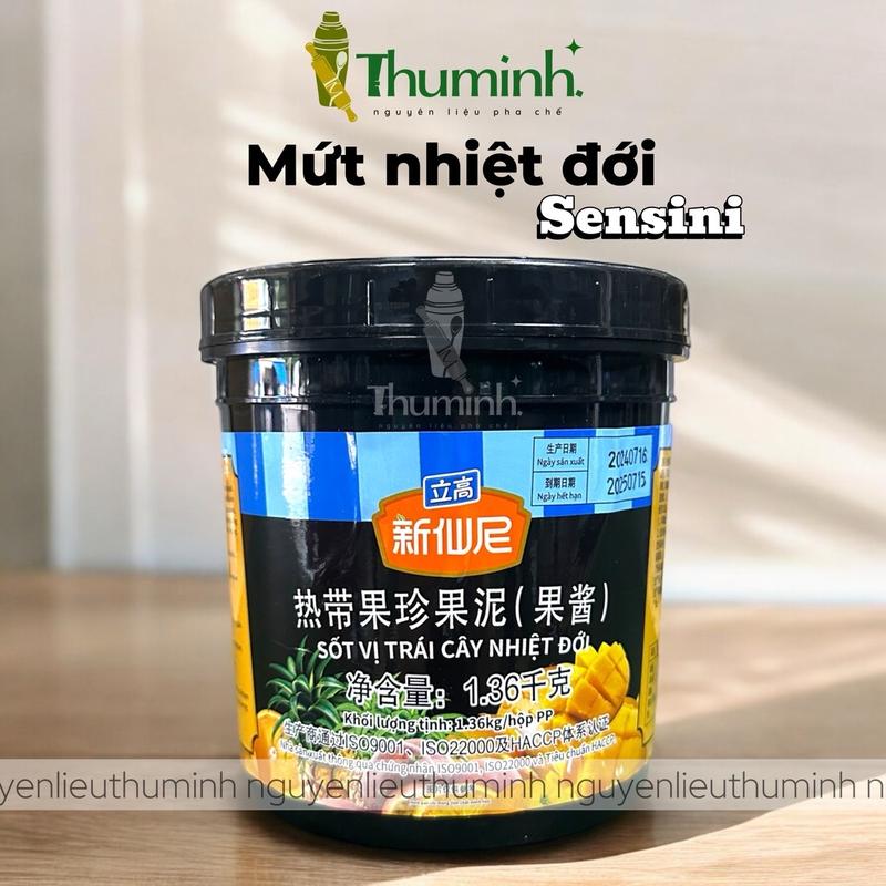  Mứt Sensini Trái Cây Nhiệt Đới 1.36kg 
