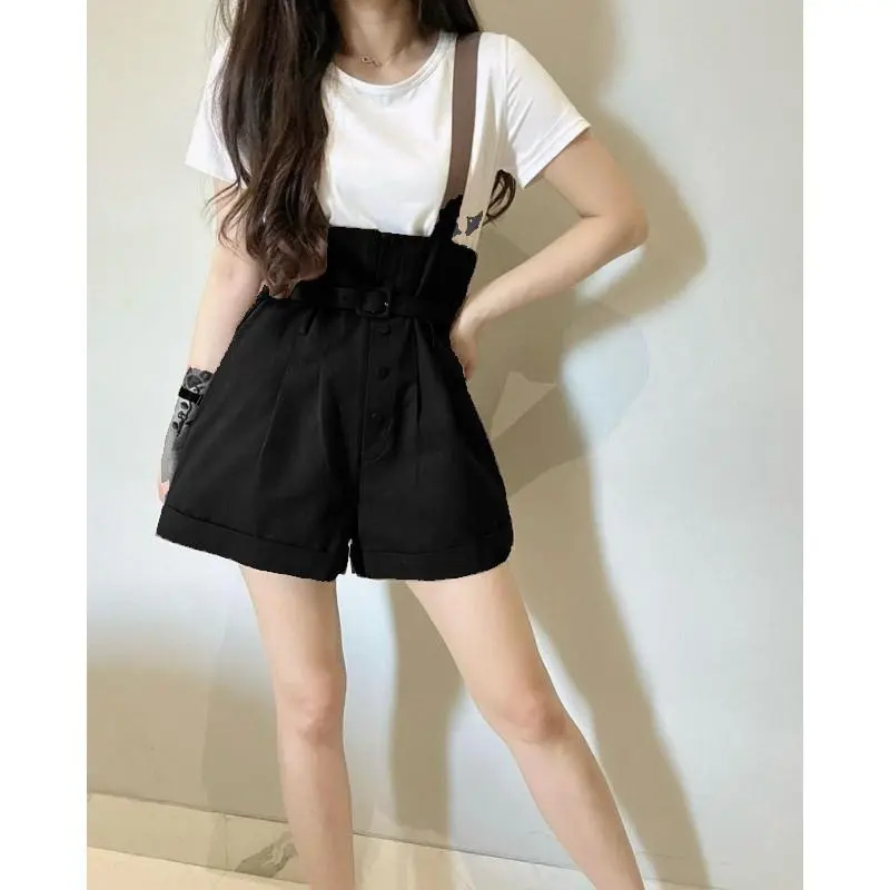 Bella Overall Celana Pendek Wanita Korean Style / Jumpsuit Celana Pendek 5