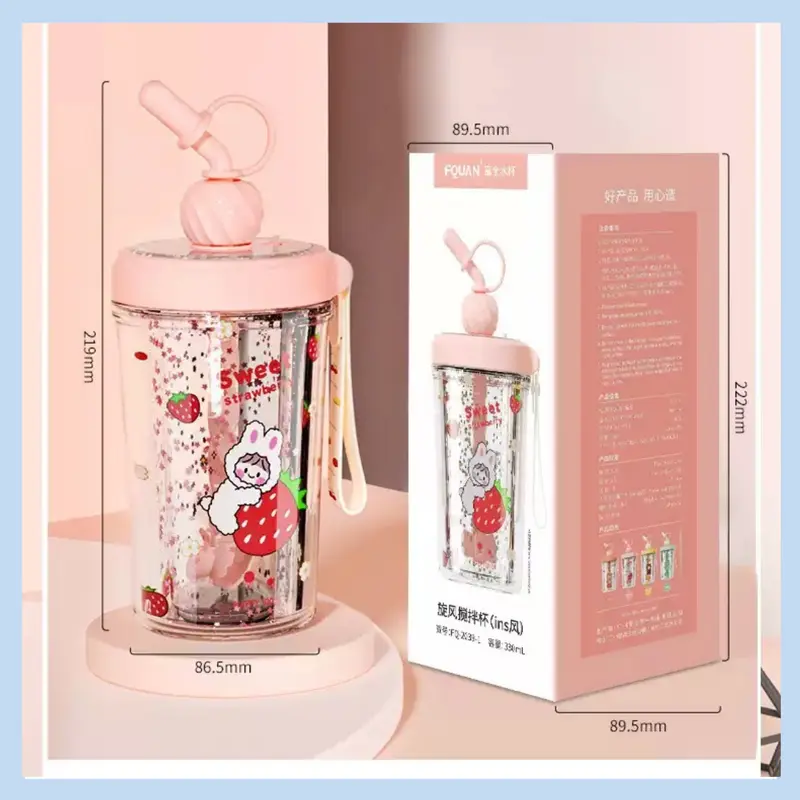TUMBLER ANAK IMPORT TUMBLER ANAK FRUIT GELAS ANAK IMPORT LUCU BOTOL MINUM ANAK IMPORT LUCU Bottles Kitchenware 2
