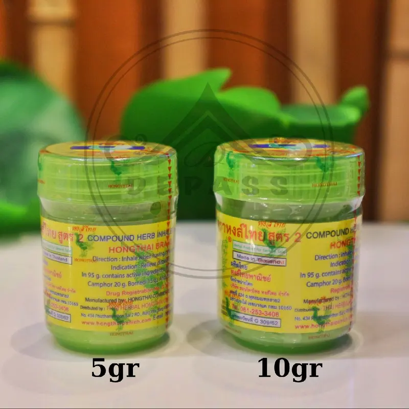 Lọ Hít Mũi Thảo Dược Thái Lan SIÊU TO KHỔNG LỒ, Hít Mũi Hong Thai, Hít Xoang 1