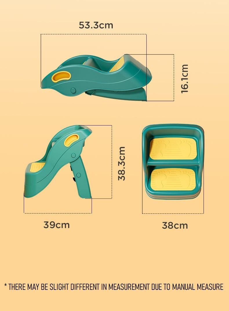 Product Introduction of Toddler Kid Children Step Stool Ladder Toilet Bathroom Foldable  2 Tier Step Board Potty Training 65