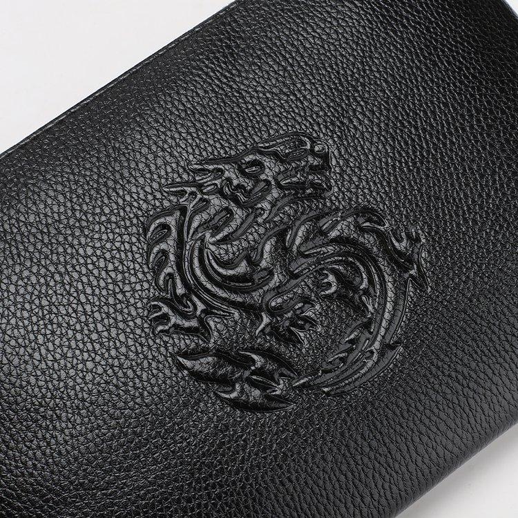 Product Introduction of Zipper Men's Bag One Size Clutch PU 1