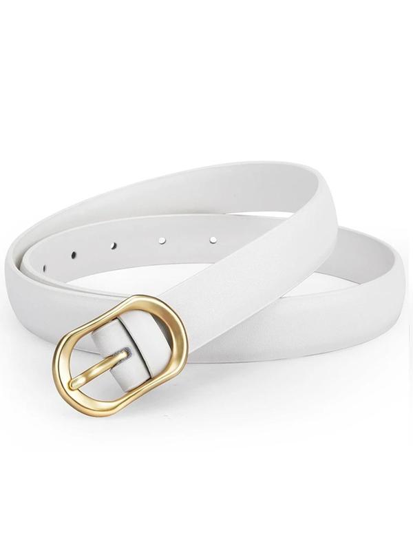 Durable Pin Buckle Women's Belt, Durable Two Layer Split Leather Belt, Trendy All-match & Exquisite Belt for Birthday Gift 2