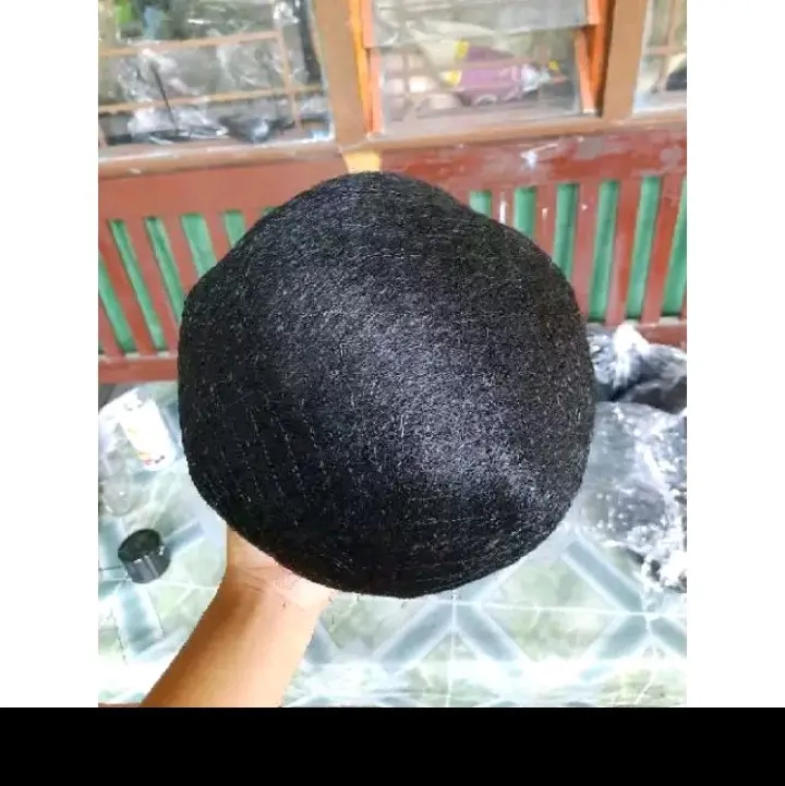 sanggul Cepol polos sedang