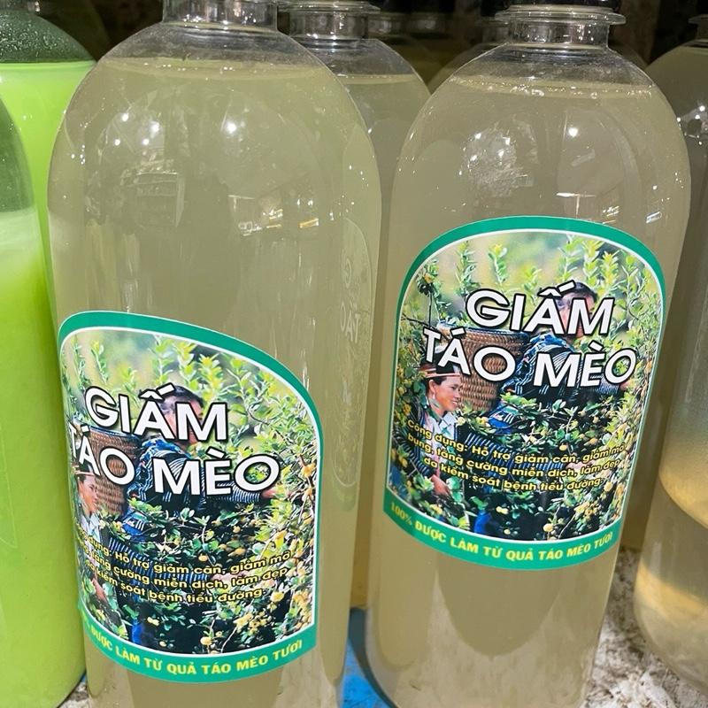 Giấm táo mèo - Giấm từ quả táo mèo thiên nhiên 0