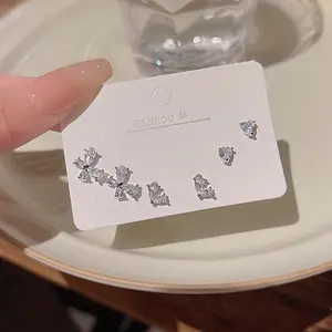 EMLYS.studio - JOKER EARING - ANTING 925 Silver 6pcs 1 set