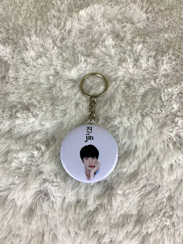 Paket Gantungan Kunci BTS All Member  [ ISI 7 PCS GRATIS 1 ] Size 44 mm 8
