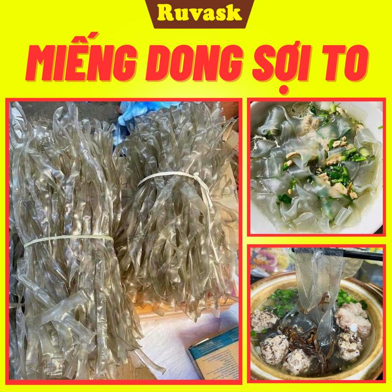  Miến Dong Sợi To Điện Biên DAI NGON 1 KG - Miến Dong Thái Tay Sợi To Đặc Sản Tây Bắc HÀNG LOẠI 1 - Miến Ruvask 