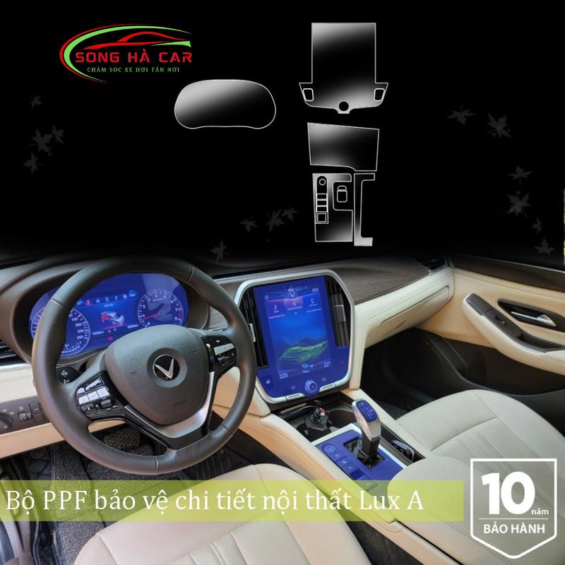 [Vinfast Lux A & Lux SA ] Full nội thất tặng dán hõm,Dán PPF bảo vệ nội thất, chống xước và luôn bóng đẹp 1