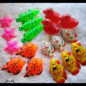 Ikan Plastik Mainan Pancingan Air Magnet